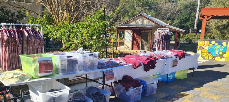 Second Hand Uniform Stall